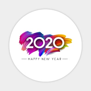 Happy New Year 2020 Magnet